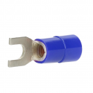 Intercable Q-serie DIN geïsoleerde vorkkabelschoen 1,5-2,5 mm² M5 vertind - blauw per 100 stuks (ICIQ25G)