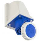 Kopp CEE wandcontactdoos 16A 3-polig 6H 230V IP67 blauw (970623018)