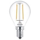 PHILIPS E14 LED kogellamp warmwit 2700K (2 vervangt 20W) (57413300)