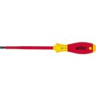 Wiha SoftFinish schroevendraaier VDE sleuf 4.5x1.0mm 286mm lengte - schacht 175mm (00825)