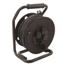 Target kabelhaspel open 4-voudig met randaarde IP44 40 meter neopreen H07RN-F 3x1.5mm2 (90300)