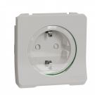 Schneider Electric inzetstuk voor opbouw stopcontact IP55 - Mureva Styl  wit (MUR39134)