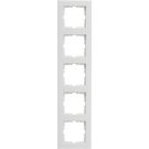 Kopp afdekraam 5-voudig - HK07 Pure mat wit (407232008)