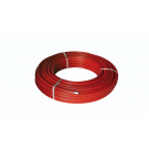 Henco meerlagenbuis met isolatie 10mm rood alupex systeembuis 26mm x 3,0mm - op rol 25 meter (25-ISO9-26-RO)