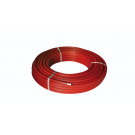 Henco meerlagenbuis met isolatie 10mm rood alupex systeembuis 16x2,0 - op rol 50 meter (50-ISO9-16-RO)