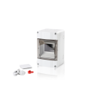 F-Tronic waterdichte groepenkast 1-rij 4 modules IP65 (7240026)