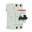 ABB aardlekautomaat 1-polig+nul 10A C-kar 30mA (DS201 C10 A30)