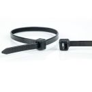 WKK tie wraps 2.5x100mm (UVbestendig) zwart - per 100 stuks (11032071)