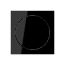 JUNG afdekking voor draaidimmer - A range zwart (A1740BFSW)