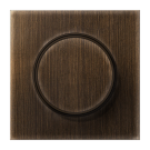 JUNG afdekking voor draaidimmer - LS range Messing antiek (ME1740AT)