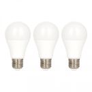 Bailey LED lamp peer A60 E27 warm wit 2700K 8,5W 806lm - 3 stuks (145217)
