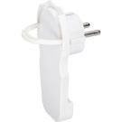 REV Ritter stekker extra plat haaks - wit (0018260100)