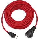 BRENNENSTUHL verlengsnoer 25 meter H07RN-F 3x1.5 met Schuko en contrastekker IP44 - rood (1167830)