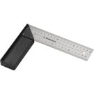 Hultafors winkelhaak ABS/RVS V 20 Semi-Pro 200 mm (310003)