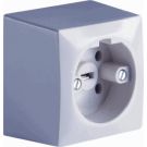 ABL perilex opbouw stopcontact 16A - wit (2491010)