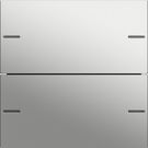 Gira bedieningswip 2-voudig voor tastsensor 4 - Systeem 55 edelstaal (5752600)