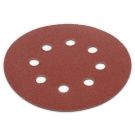 Kreator schuurschijf klittenband velcro 8 gaten rond Ø 125mm k120 set van 5 stuks (KRT230507)