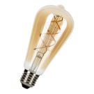 Bailey LED lamp filament spiraled goud ST64 E27 4W 250lm 1900K dimbaar (144336)