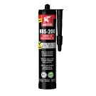 GRIFFON HBS-200 Rubber Tix water en luchtafdichtende beschermende coating - koker 310 gram - zwart (6312857)