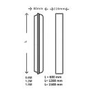 INTERLight LED waterdicht armatuur 18W 2450lm 60cm IP66 (IL-WP6018K4)