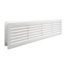 WEHA deurventilatierooster 465x138mm 2-delig - wit (20200709)