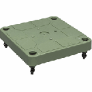 ABB Installatiedozen en -kasten deksel 3640 incl. schroeven - groen (3640/D-G S)