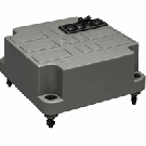 ABB Installatiedozen en -kasten deksel 3640 met GST18 connector 1x4 - grijs (3640G1-4 S)