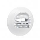 Zehnder STR zelfregelend afvoerventiel 125mm kunststof 60m3/h enkelaanzuigend - zuiver wit (705600030)