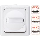 Kopp Blue Electric wisselschakelaar IP44 arctic wit (560602007)