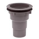 ESLON PVC gootuitloop 70-80-100mm voor bakgoot universeel - grijs (10460)