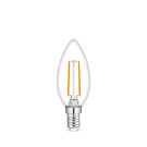 Yphix LED lamp filament helder kaars E14 2.5W 250lm warm wit 2700K (50510601)