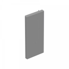 GGK LFG eindstuk 40x60mm grijs (1184)