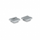 Yphix eind kapjes voor ledstrip profiel Potenza hoog - grijs (50289990)