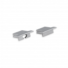 Yphix eind kapjes voor ledstrip profiel Matera laag - grijs (50289992)