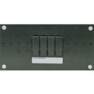 ABB HAF groepenkast leeg 1-rij 4 modules 220x110mm (HLD11H)