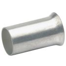 Klauke adereindhuls ongeisoleerd 6mm2 hulslengte 12mm zilver - per 100 stuks (7512)