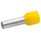 Klauke adereindhuls 6mm2 hulslengte 12mm geel - per 100 stuks (47512)