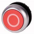 Eaton drukknop vlak terugverend - rood (216605)