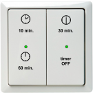 Zehnder RF timer draadloos voor Comfofan 3 tijden - wit (655000780)