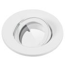 Lumiance inbouwspot rond kantelbaar GU10 zaagmaat 75mm - diameter 95mm IP44 - wit (3084030)