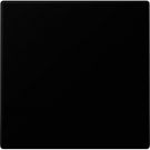 JUNG A500 stuurafdekking slagvast standaard - zwart mat (A 1700 BF SWM)