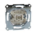 Schneider-Merten kruisschakelaarsokkel, 1-polig, 10 AX, AC 250 V, insteekklemmen (MTN3117-0000)