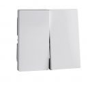 Merten by Schneider Electric systeem M wip voor serieschakelaar - actief wit glanzend (MTN432525)