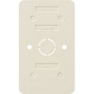 JUNG AP600 opbouw bodemplaat montageplaat tweevoudig t.b.v. wandcontactdozen - crème wit (328-622)