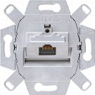 JUNG universele wandcontactdoos inbouw basiselement UTP 1-voudig Cat6 (UAE8UPOK6)