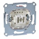 Schneider Electric Uitschakelaarsokkel 2-polig, 10AX, AC 250V met insteekklemmen (MTN3112-0000)