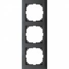 Merten M-Pure 3-voudig afdekraam - antraciet (MEG4030-3614)