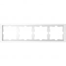 Merten by Schneider Electric D Life afdekraam 4-voudig - lotuswit (MTN4040-6535)