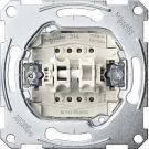 Merten by Schneider Electric Merten sokkel pulsdrukker 2-voudig 10A 250V 2 maakcontacten (2NO) 1 ingang 1P (MTN3155-0000)