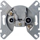 Merten by Schneider Electric BK/SAT antenne einddoos 2-voudig (MTN466099)